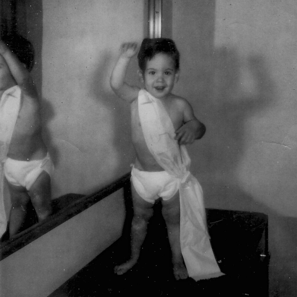 New Year's baby 1958