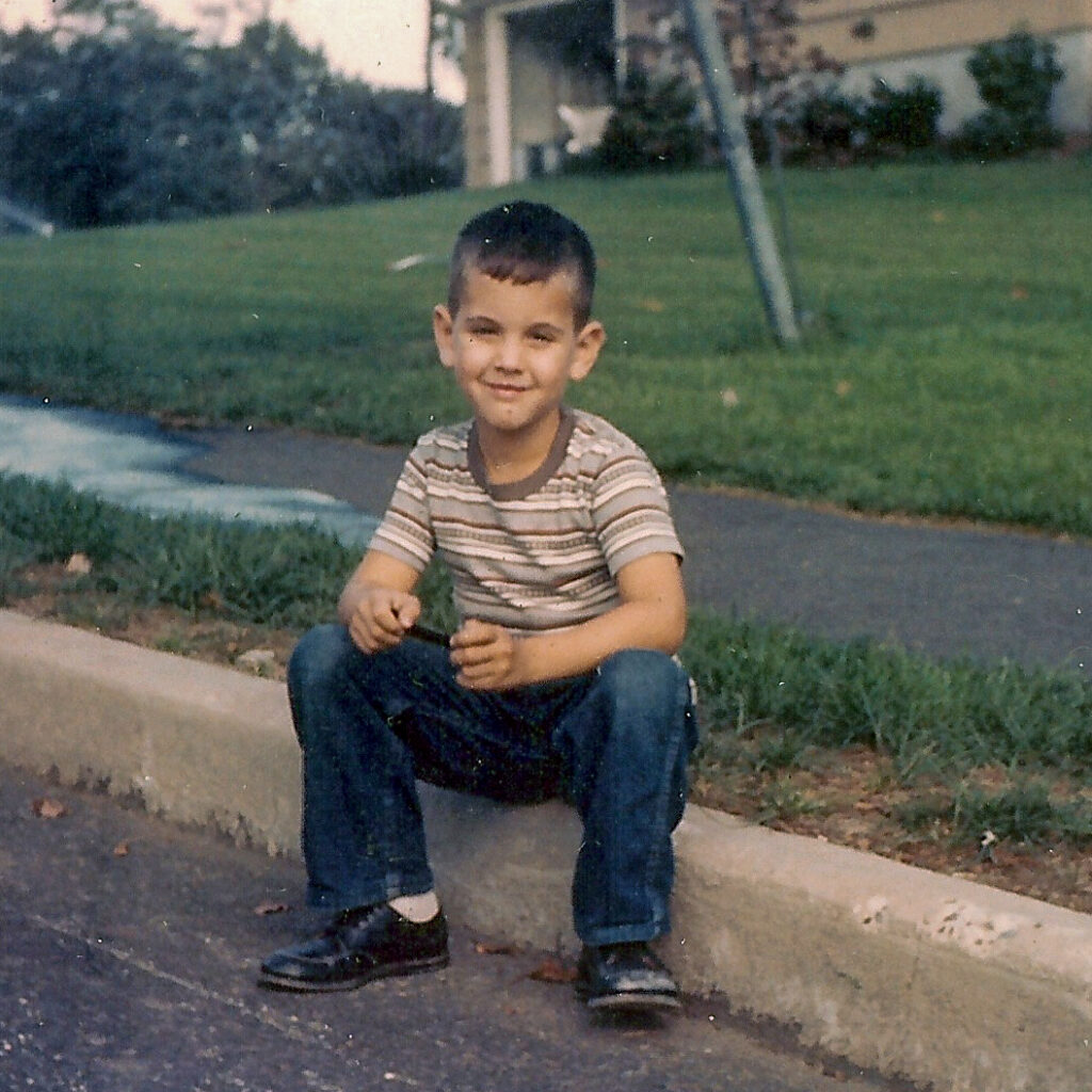 Andy in 1962 at 5 in New Rochelle